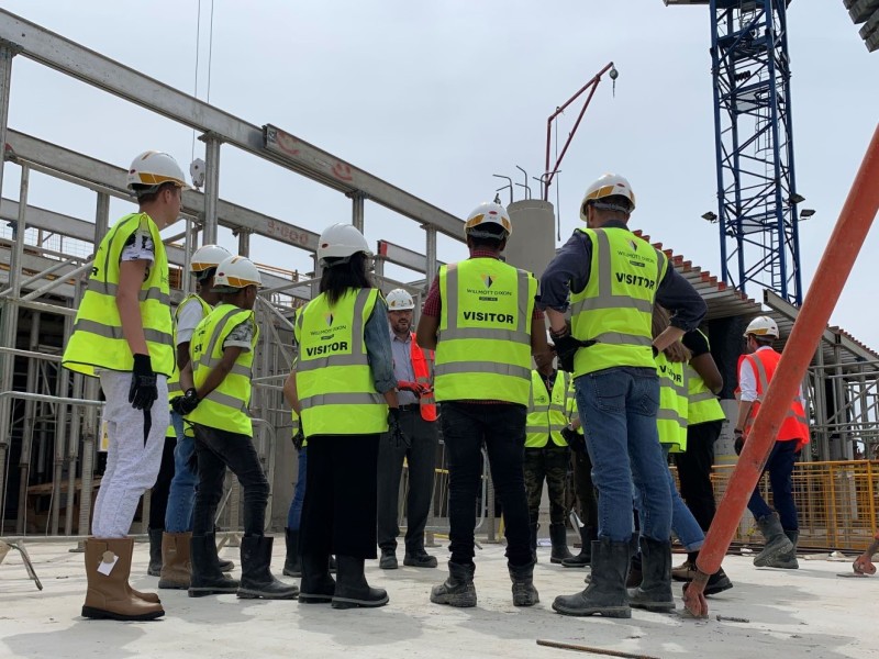 Construction workshop for British Refugee Council