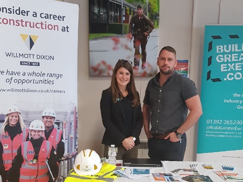Supporting military leavers into construction