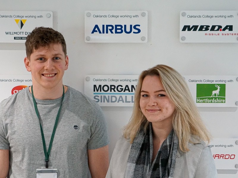 You’re hired! Two students secure jobs with Willmott Dixon