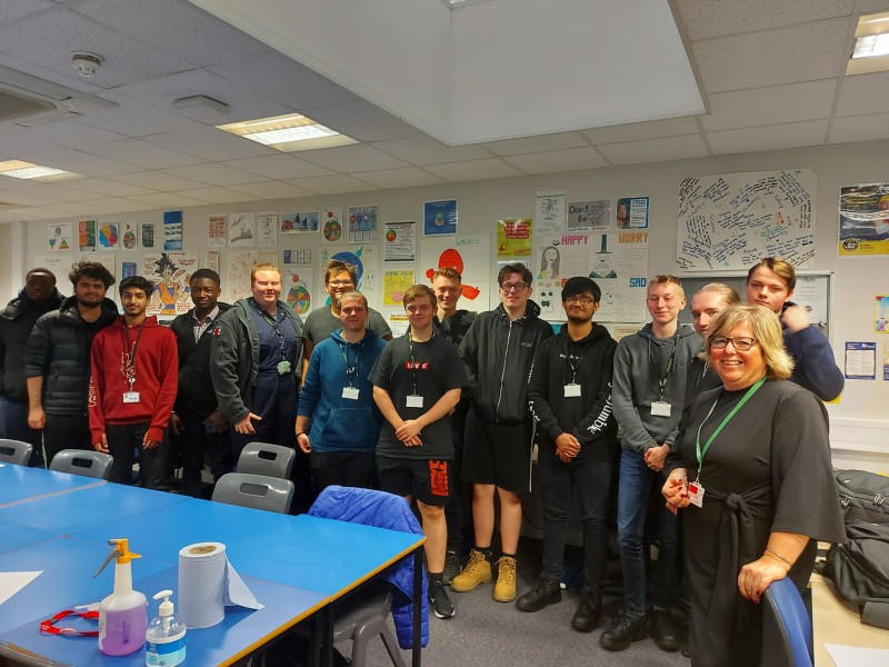 Havering College students see construction in action