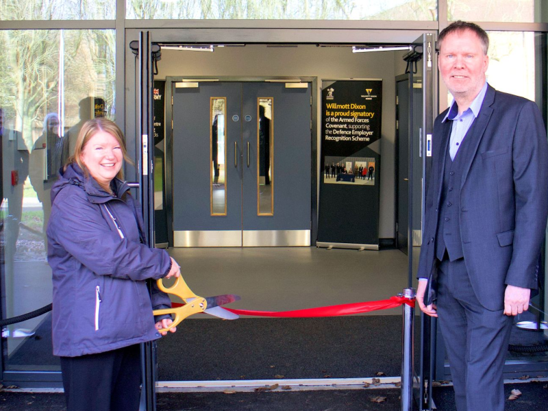 Willmott Dixon completes military gym at Kendrew Barracks as defence portfolio grows