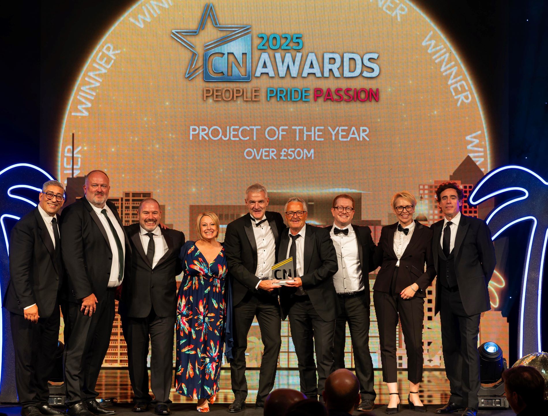 Stockport Interchange wins Project of the Year over &pound;50m category at CN awards.jpg