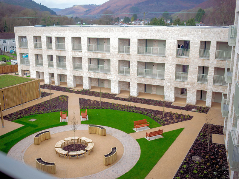 Ty Darran Later Living Scheme in Caerphilly