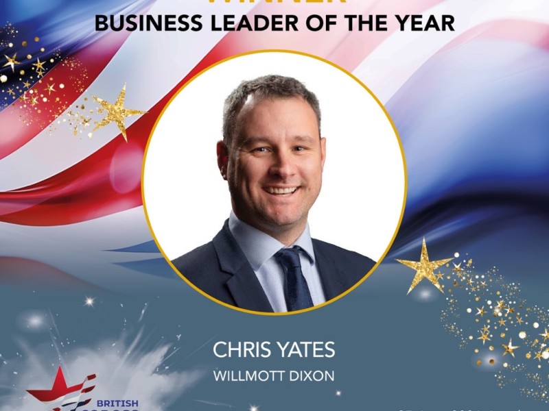 Chris wins business leader accolade at forces awards