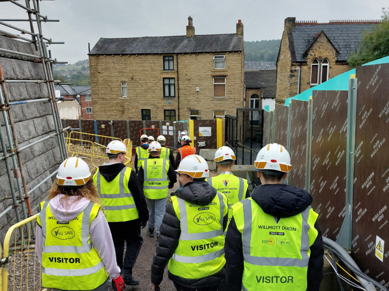 Helping T Level students build construction careers