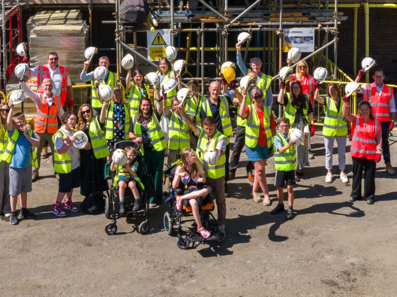Acre Wood Academy reaches topping out in Crowborough