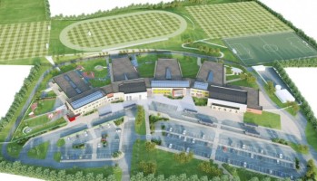 Image of An Aerial view of the new mega school